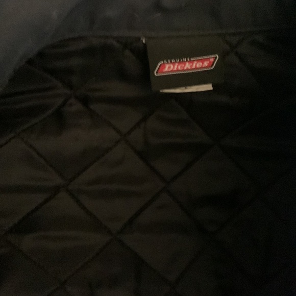 Two tone navy blue and gray Dickies work jacket in good condition - Picture 3 of 3